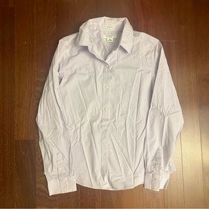 Liz Claiborne Lavender Button Up